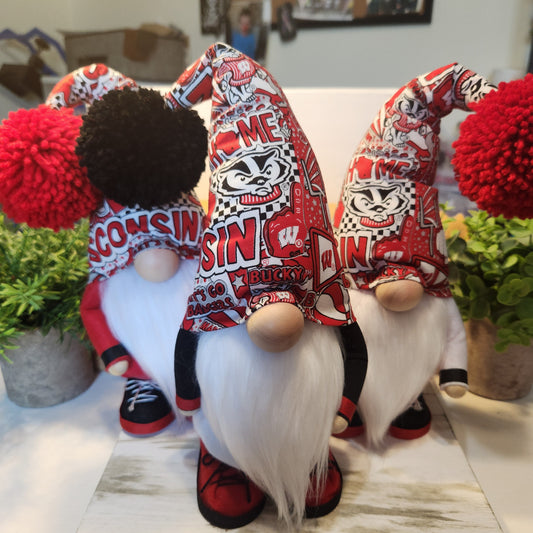 Wisconsin Badger Gnomes