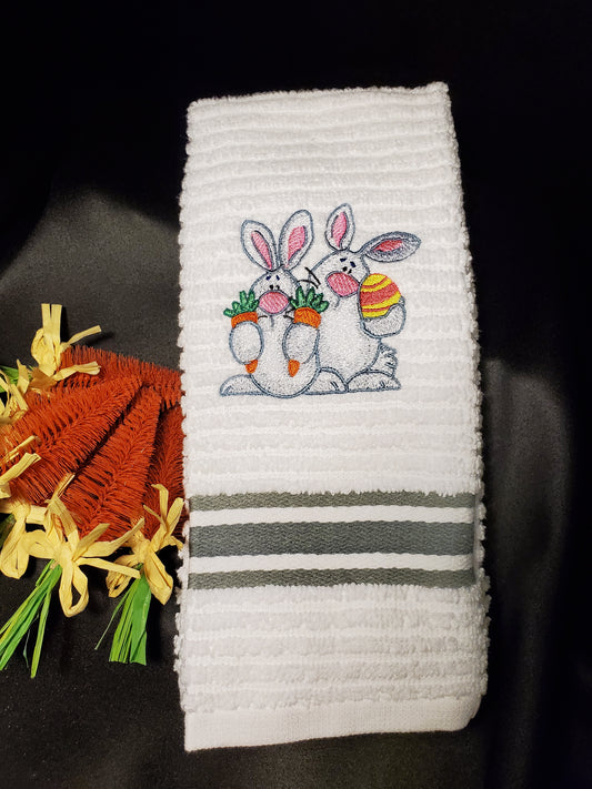 Easter Bunny Kitchen towels
