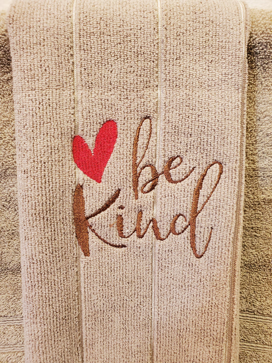 "Be Kind" Hand towels