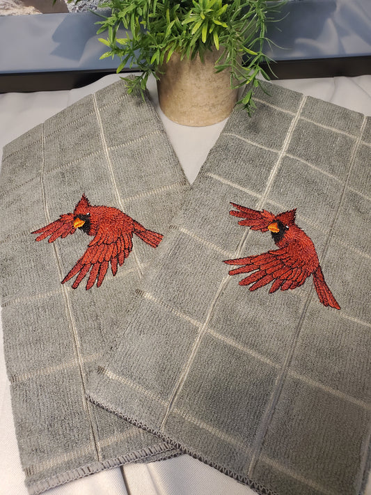 Cardinal hand towel
