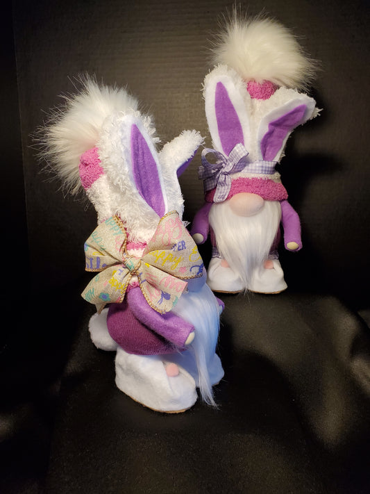 Lavender Bunny Gnomes